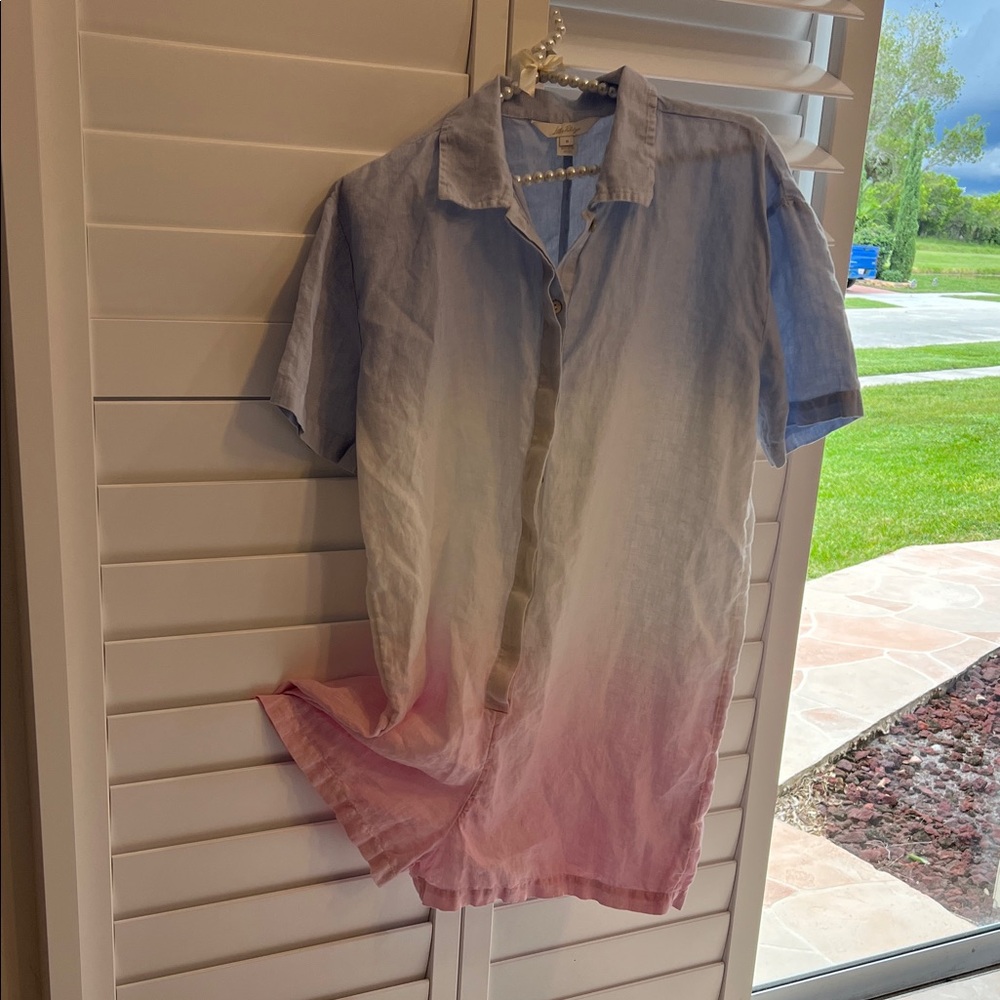 Lilly Pulitzer linen romper!